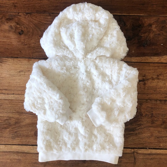 Juicy Couture Furry Ear Hoodie 12 Months - Picture 5 of 6